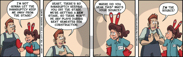 Heart of the City - Friday May 24, 2024 Comic Strip