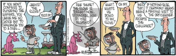 Monty on Saturday August 29, 2009 Comic Strip