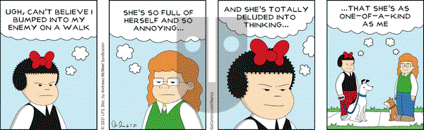 Nancy on Monday June 7, 2021 Comic Strip