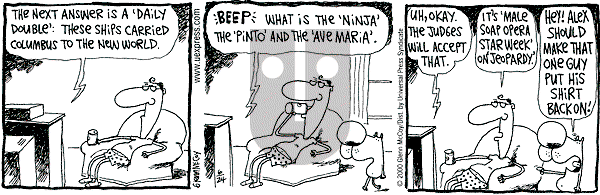 The Duplex on Saturday June 24, 2000 Comic Strip