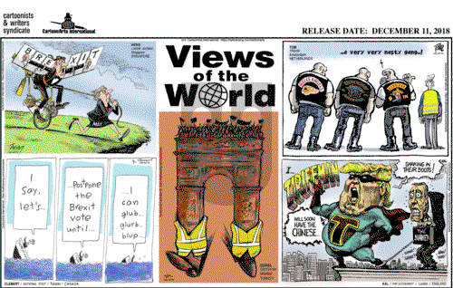 Views of the World on Tuesday December 11, 2018 Comic Strip