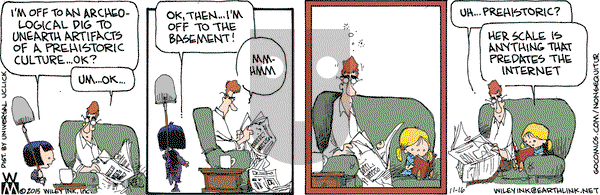 Non Sequitur on Monday November 16, 2015 Comic Strip