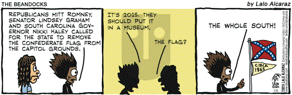 La Cucaracha on Monday July 6, 2015 Comic Strip