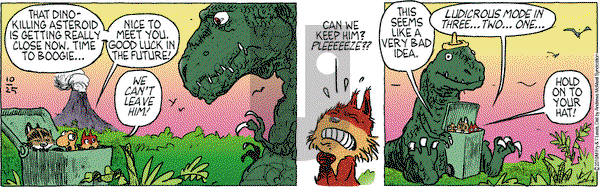 Over the Hedge on Friday October 25, 2019 Comic Strip