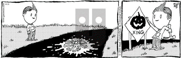 Lio on Friday October 30, 2015 Comic Strip