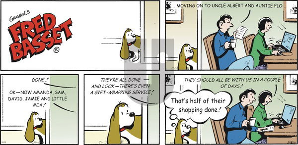 Fred Basset on Sunday December 13, 2020 Comic Strip