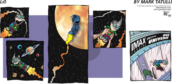 Lio on Sunday April 18, 2021 Comic Strip