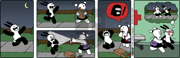 Buni - Wednesday December 14, 2011 Comic Strip