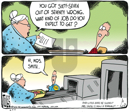 Tom Toles on Thursday June 4, 2015 Comic Strip