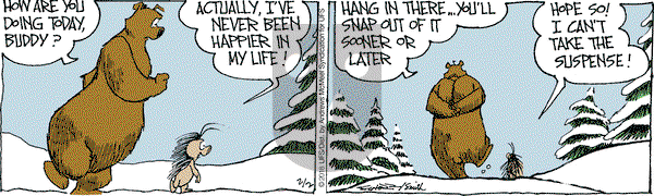 The Grizzwells on Friday February 2, 2018 Comic Strip