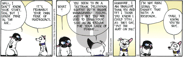 Get Fuzzy on Thursday February 2, 2012 Comic Strip