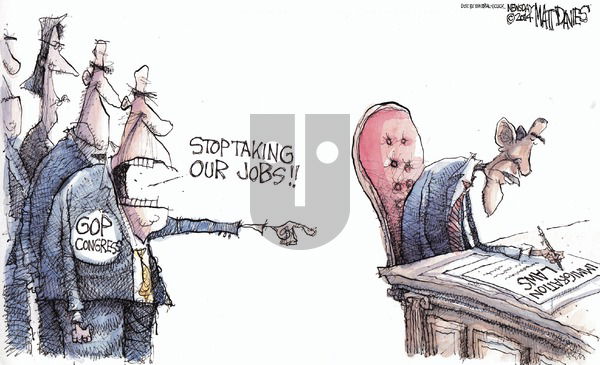 Matt Davies on Sunday November 23, 2014 Comic Strip