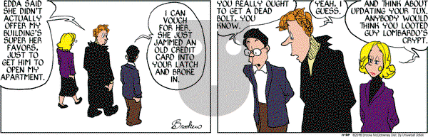 9 Chickweed Lane on Wednesday November 30, 2016 Comic Strip