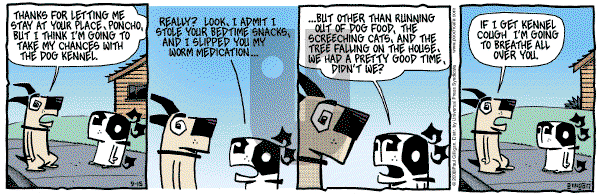 Pooch Cafe on Monday September 15, 2008 Comic Strip