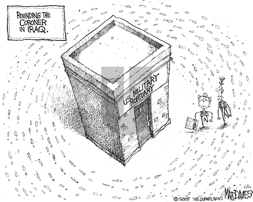 Matt Davies on Monday June 20, 2005 Comic Strip