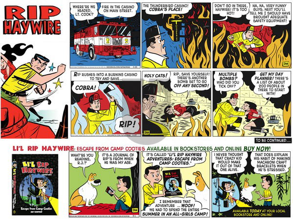 Rip Haywire on Sunday March 12, 2017 Comic Strip