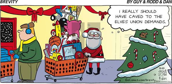 Brevity on Sunday December 23, 2012 Comic Strip