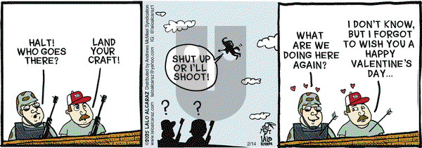 La Cucaracha - Friday February 14, 2025 Comic Strip