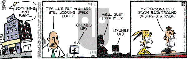 La Cucaracha on Wednesday August 26, 2020 Comic Strip