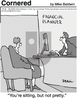 Cornered on Monday November 3, 2008 Comic Strip