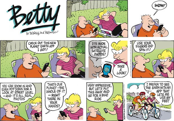 Betty - Sunday September 8, 2013 Comic Strip
