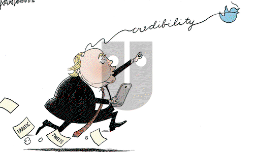 Robert Ariail on Monday August 26, 2019 Comic Strip