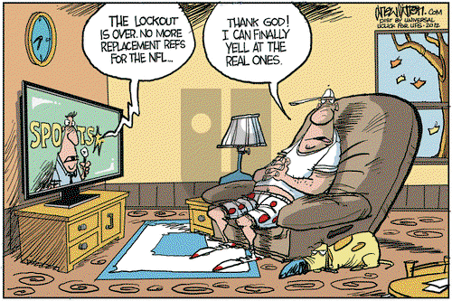 Win, Lose, Drew - Thursday September 27, 2012 Comic Strip