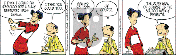 Baldo on Tuesday November 2, 2010 Comic Strip