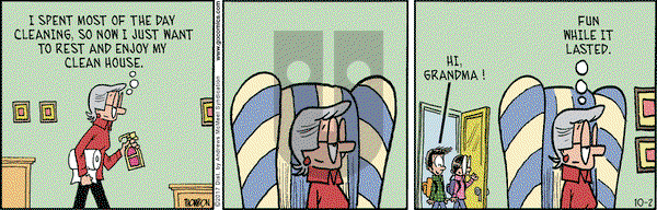 Grand Avenue on Monday October 2, 2017 Comic Strip