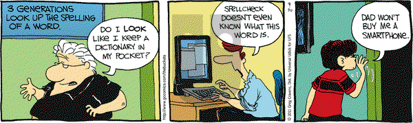 The Buckets on Tuesday August 30, 2011 Comic Strip