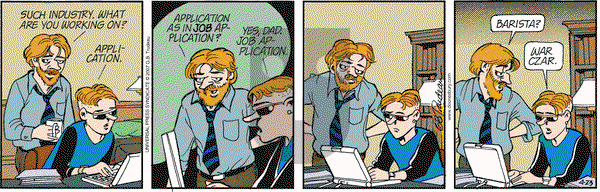 Doonesbury on Monday April 23, 2007 Comic Strip