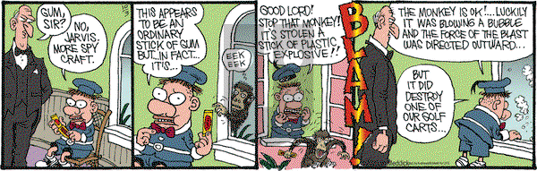 Monty on Saturday October 3, 2020 Comic Strip
