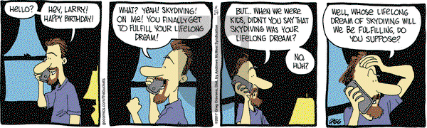 The Buckets on Tuesday August 29, 2017 Comic Strip