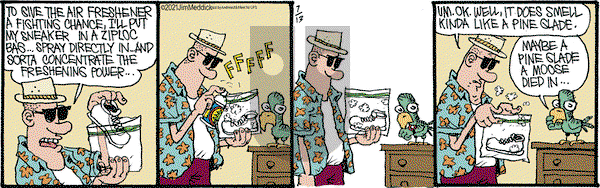 Monty on Tuesday July 13, 2021 Comic Strip