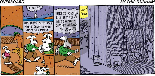 Overboard on Sunday October 6, 2013 Comic Strip