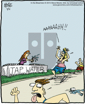 In the Bleachers on Wednesday March 4, 2015 Comic Strip