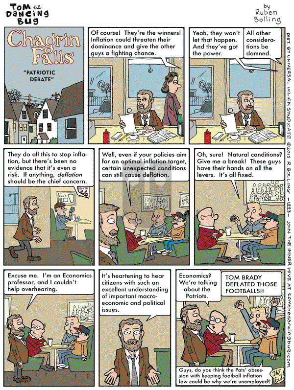 Tom the Dancing Bug on Friday January 30, 2015 Comic Strip