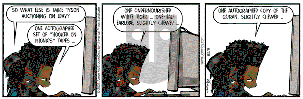 The Boondocks on Friday August 29, 2003 Comic Strip