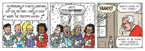 Cleats - Monday December 24, 2007 Comic Strip