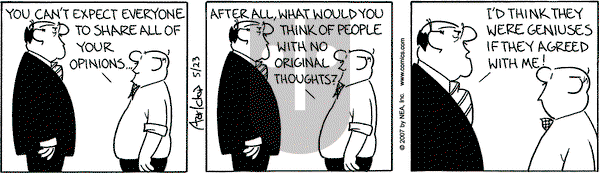 The Born Loser on Wednesday May 23, 2007 Comic Strip