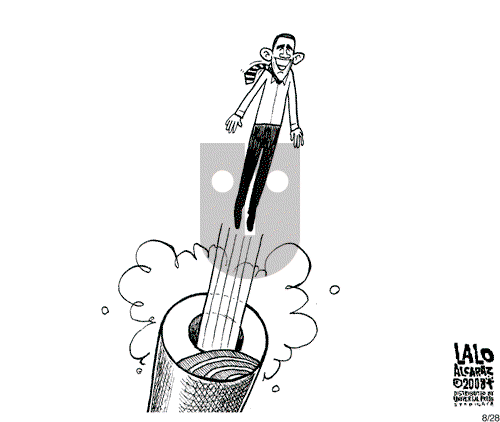 Lalo Alcaraz on Thursday August 28, 2008 Comic Strip