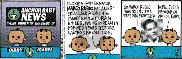 La Cucaracha on Friday November 4, 2011 Comic Strip