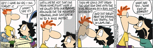 Baby Blues on Friday August 15, 2003 Comic Strip