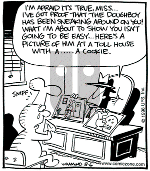 Reality Check on Thursday August 6, 1998 Comic Strip