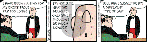 The Born Loser on Thursday November 2, 2023 Comic Strip