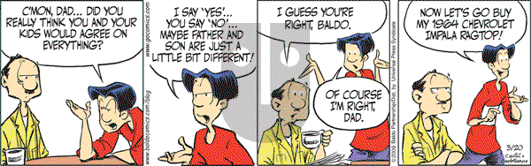 Baldo - Friday March 20, 2009 Comic Strip