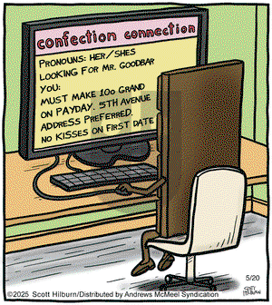 The Argyle Sweater on Tuesday May 20, 2025 Comic Strip