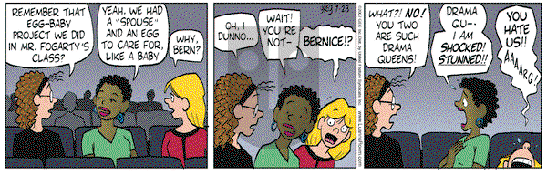 Luann on Monday July 23, 2007 Comic Strip
