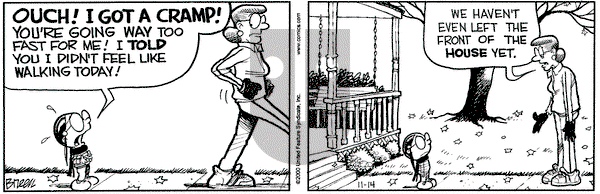 Grand Avenue on Tuesday November 14, 2000 Comic Strip