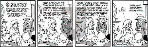 Doonesbury on Saturday September 11, 1982 Comic Strip
